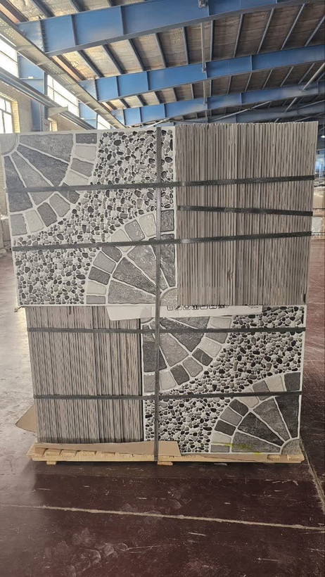 پرسلان طرح حیاطی 60x60 خاک سفید